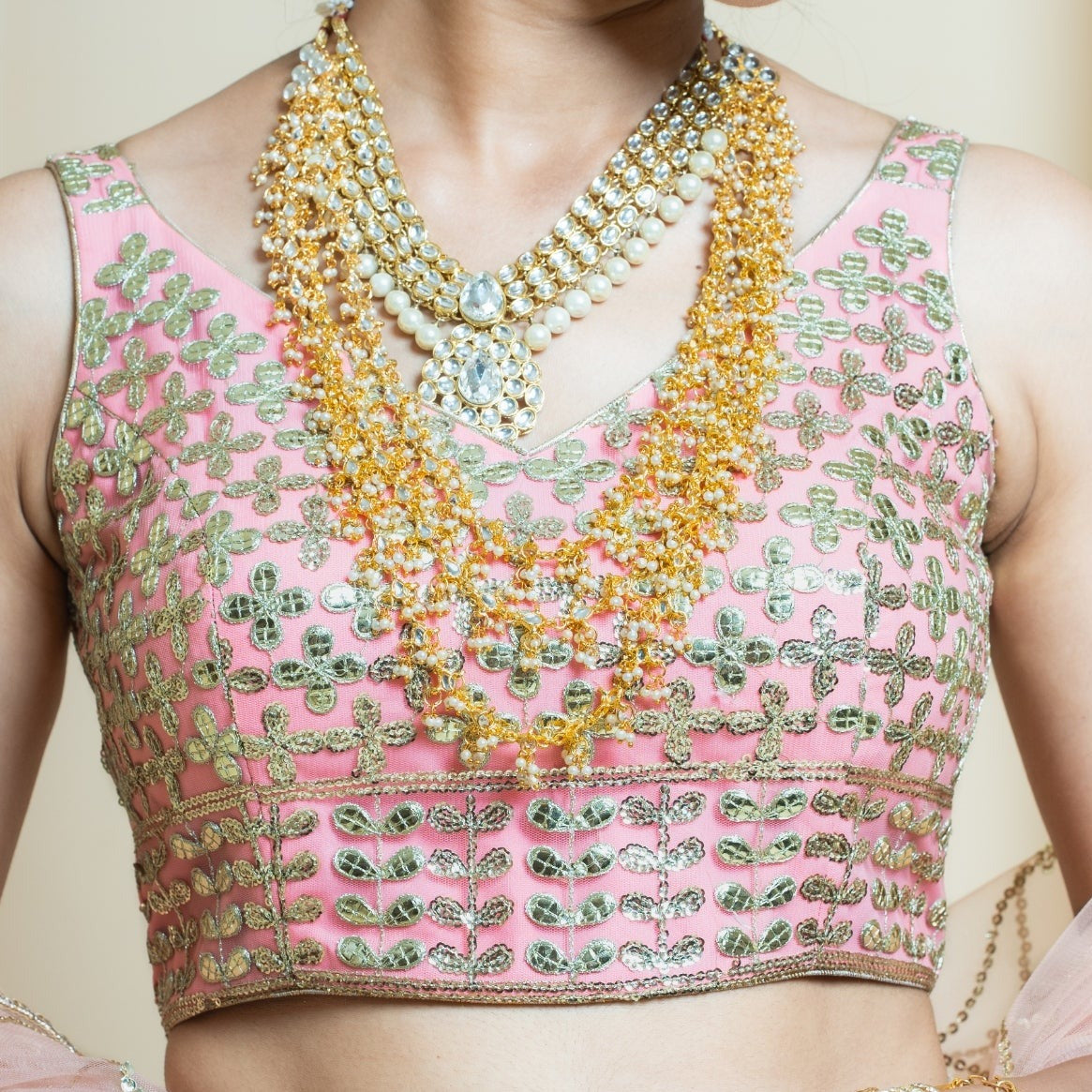 Scarlet Blossom Printed Lehenga